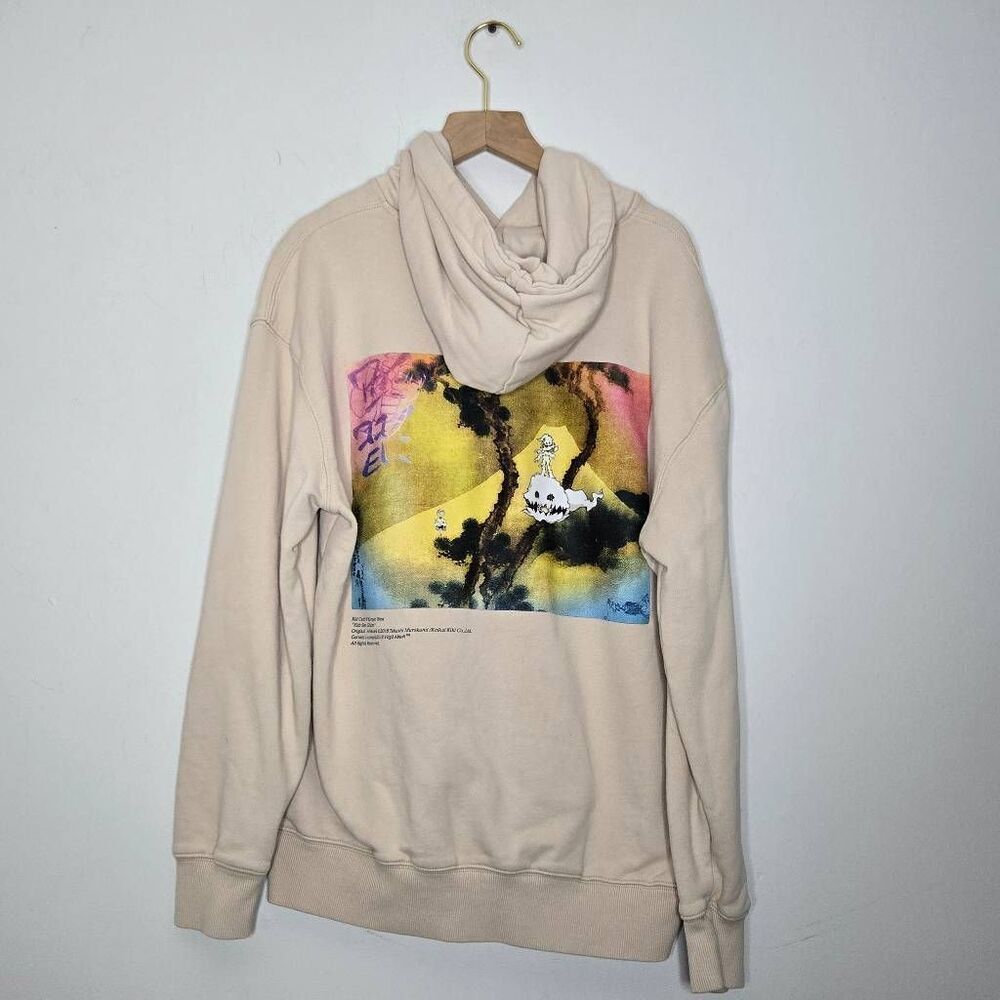 Nagri Kanye West x Kid Cuti “kids See Ghosts” Hoodie Size Medium Missing Hoodie